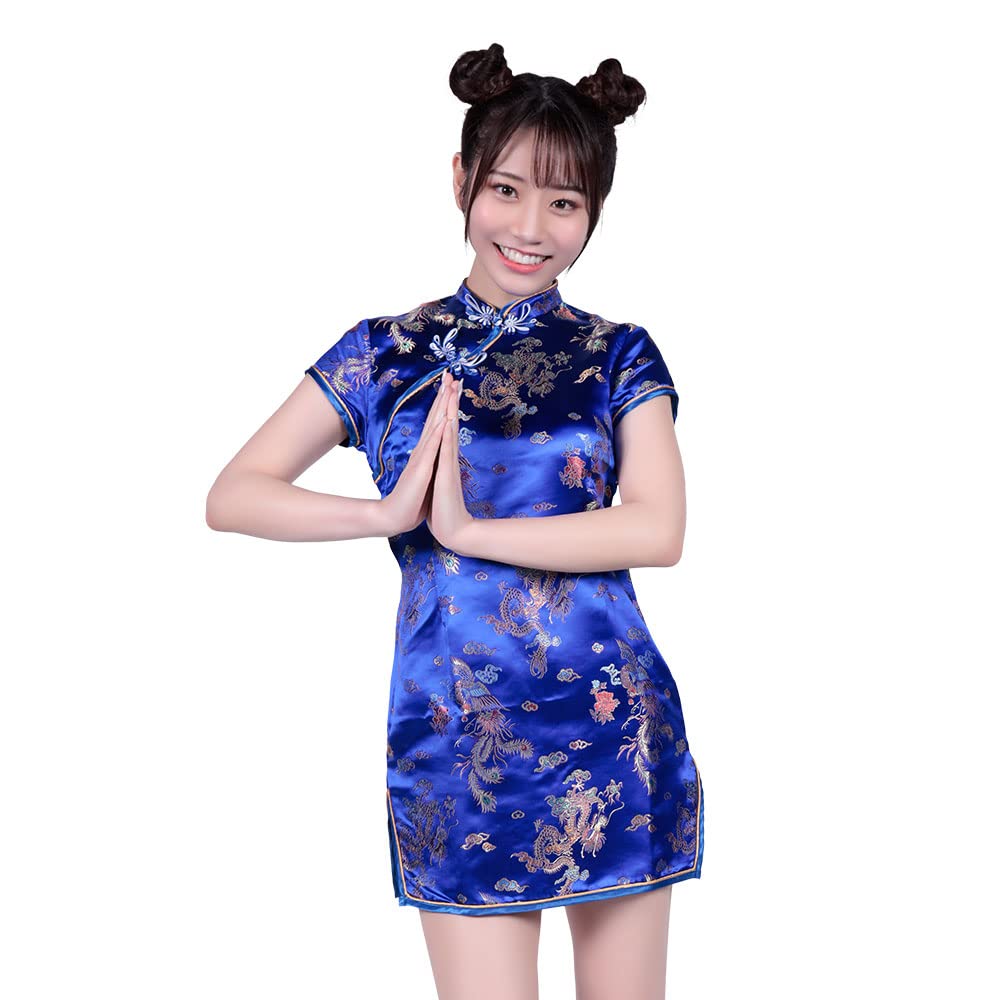 今だけお値引き!!特攻服??カッコイイ☆チャイナ服? 2点セット】eVil CHINA イーヴィル チャイナ 黒 vcsot-23906-my