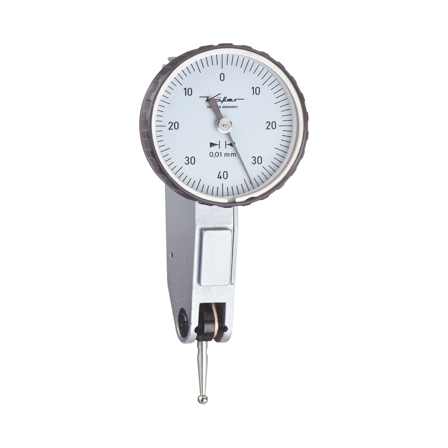 KÄFER Fühlhebelmessgerät K 30, Messbereich 0,8 mm, Ablesung 0,01 mm, 1 Stück, 30025