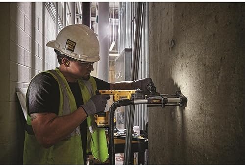 Miniatura 9 de DEWALT Taladro de martillo rotativo MAX XR de 20 V, mango en D, 1 pulgada, solo herramienta con gafas de seguridad (DCH133B y DPG82-11C)