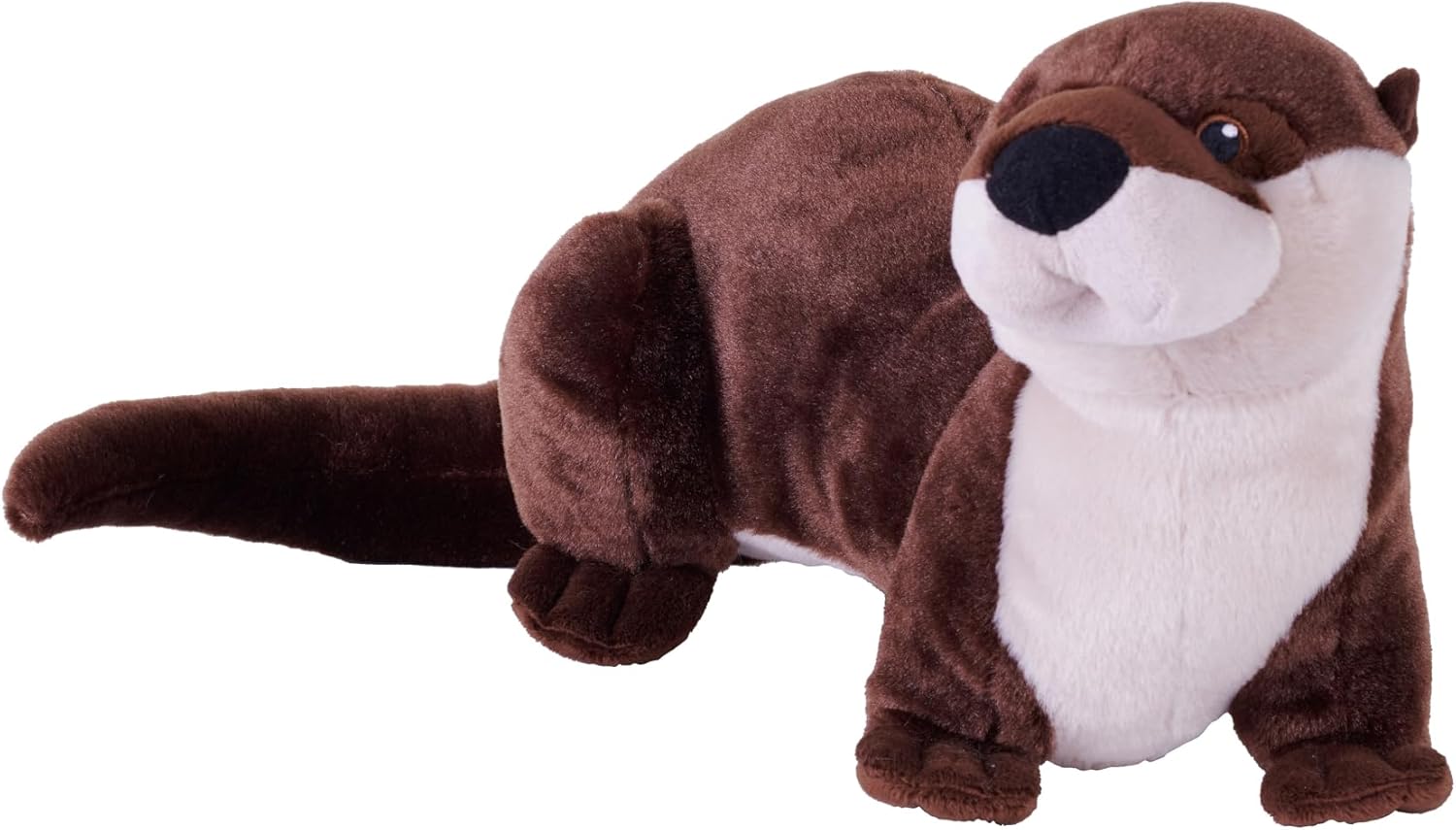 Wild Republic Cuddlekins Eco River Otter, Stuffed Animal, 12 Inches, Plush Toy, Fill is Spun Recycled Water Bottles, Eco Friendly