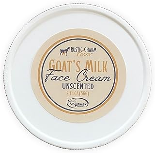 Crema facial de leche de cabra (sin perfume)