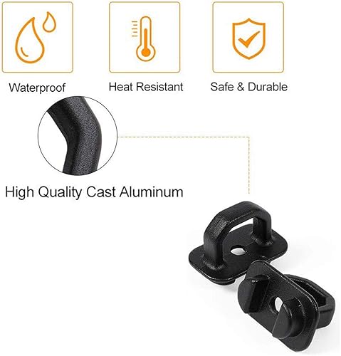 Miniatura 2 de Anclajes de amarre, 4 piezas, anclaje de pared lateral para caja de camioneta para Chevy SilveradoGMC Sierra 07-22, Chevy ColoradoGMC Canyon DZ97903