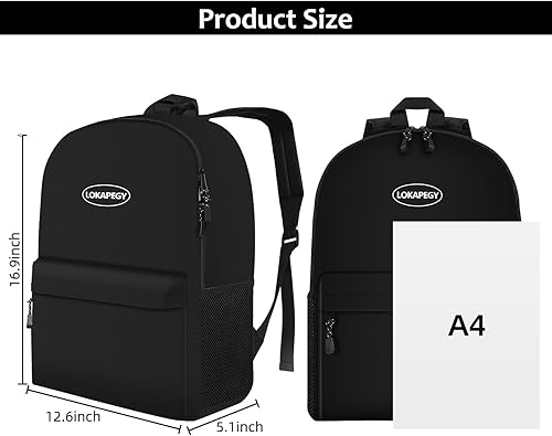 Miniatura 2 de Mochila, Negro -, Casual