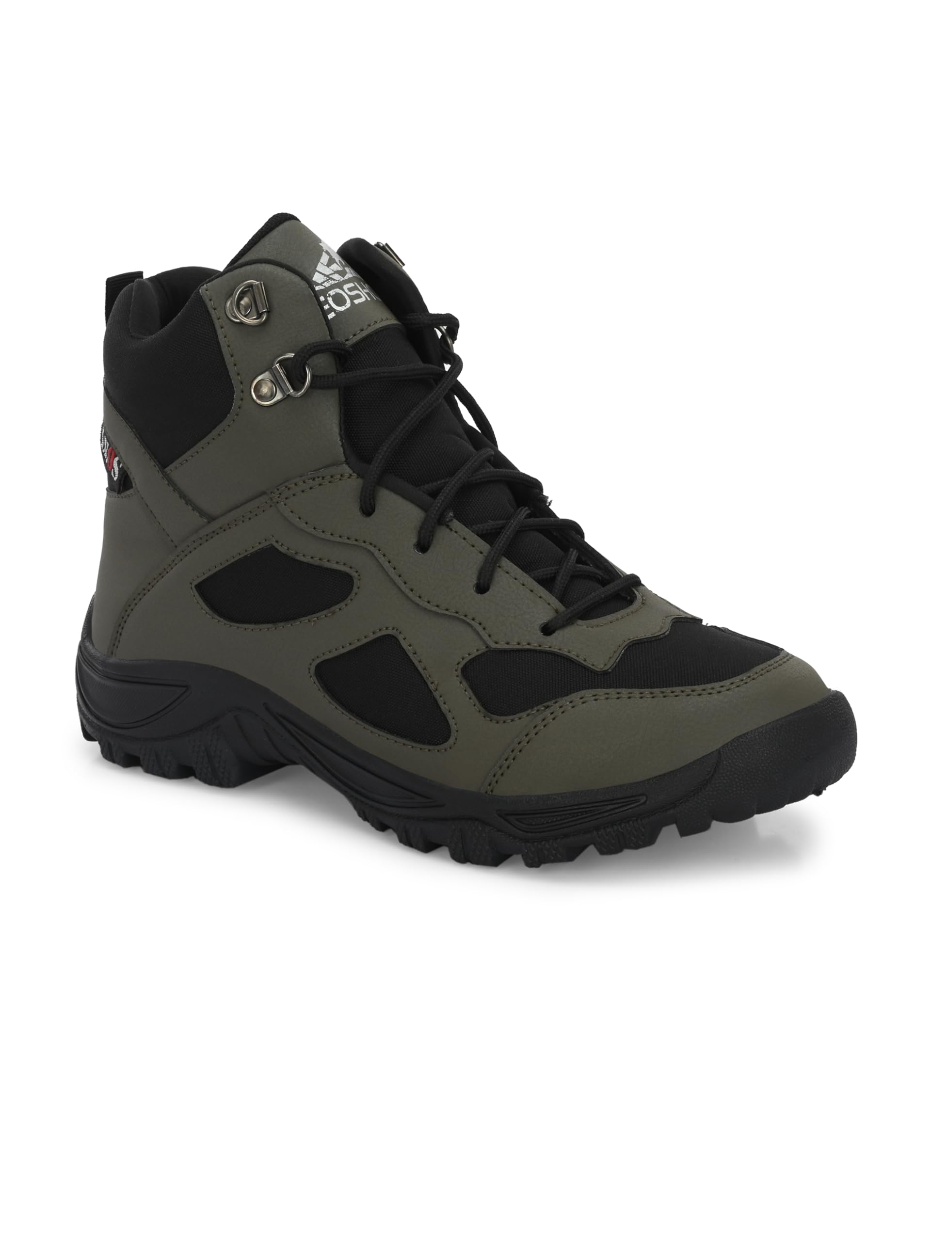 Leo Mens Waterproof Non Slip Lightweight Outdoor High Top Ankle - Main Image