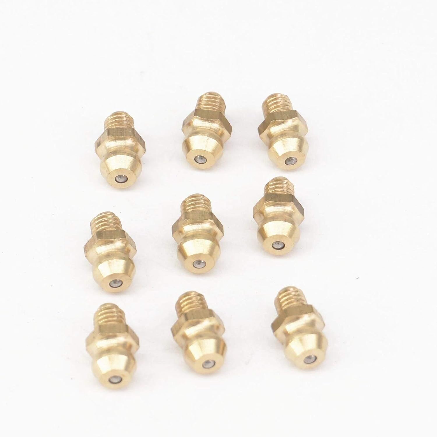 M5 X 0.8 Taper Straight Grease Fitting 303 Stainless Steel - Kingfisher Lubrication