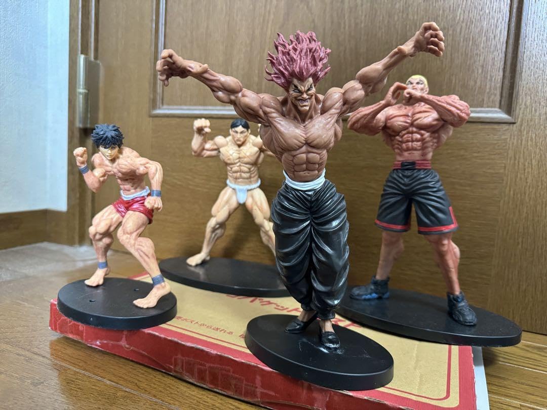 Amazon.co.jp: 刃牙フィギュアセット 4体セット I : おもちゃ