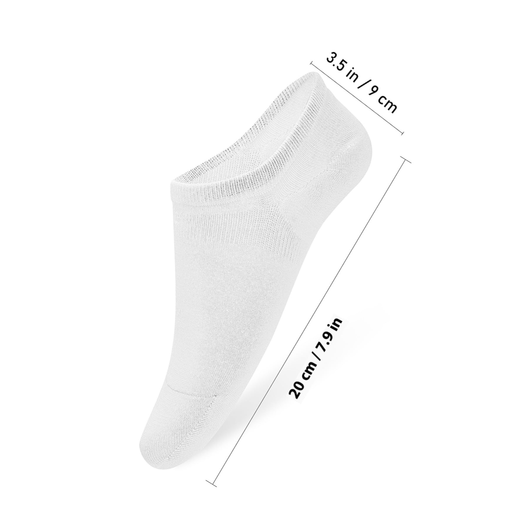 KOMBIUDA 12 pares Calcetines Tobilleros para Mujer Algodón Transpirable Antideslizante Absorbente de Sudor para Running y Uso Casual