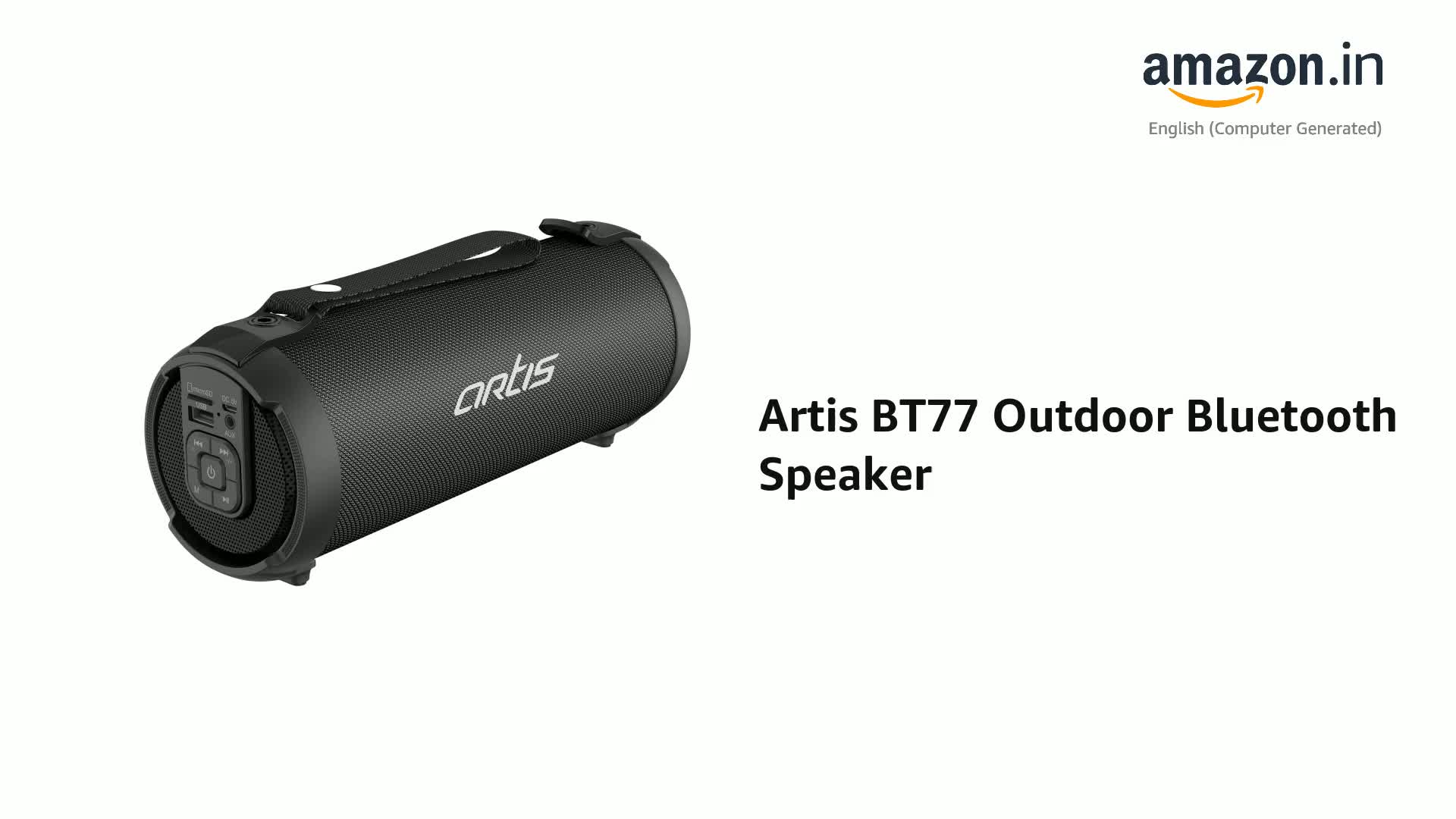 Artis BT77 Outdoor Bluetooth Speaker 