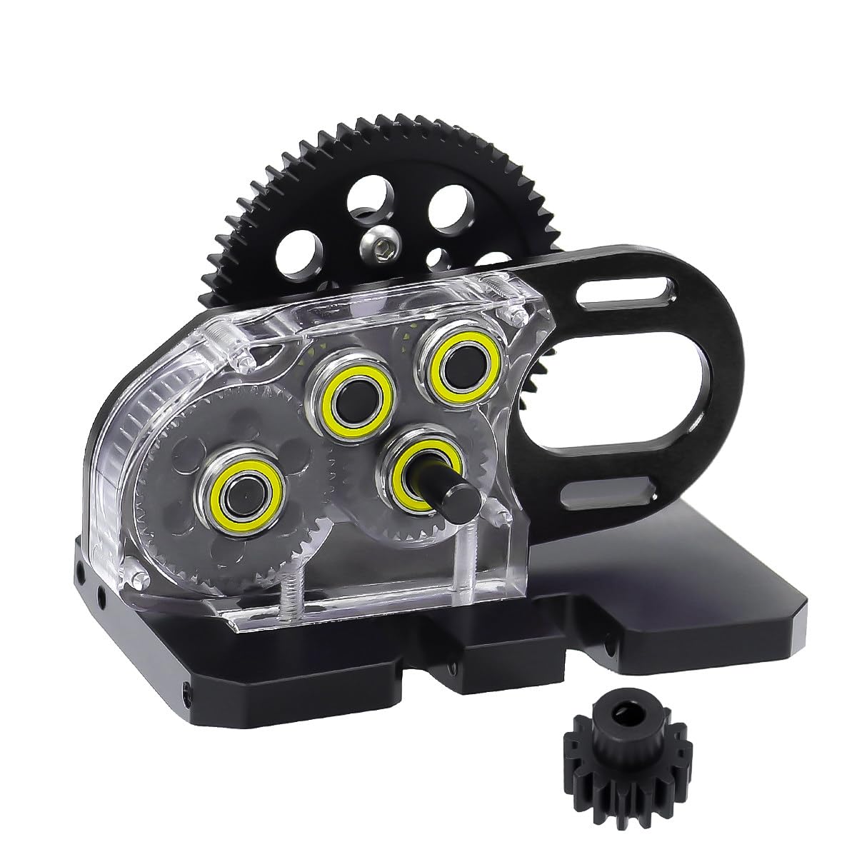 1/10 RC 2Low Overdrive Getriebe mit Unterfahrschutz