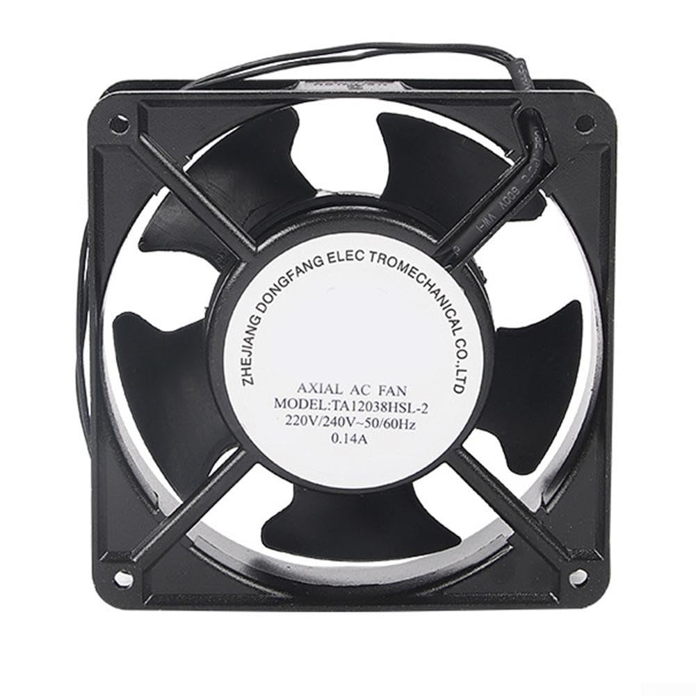 Ventilatore assiale per cassetta del camino inseribile, ad alta temperatura, lame metalliche, ventola di raffreddamento del forno della lama del metallo