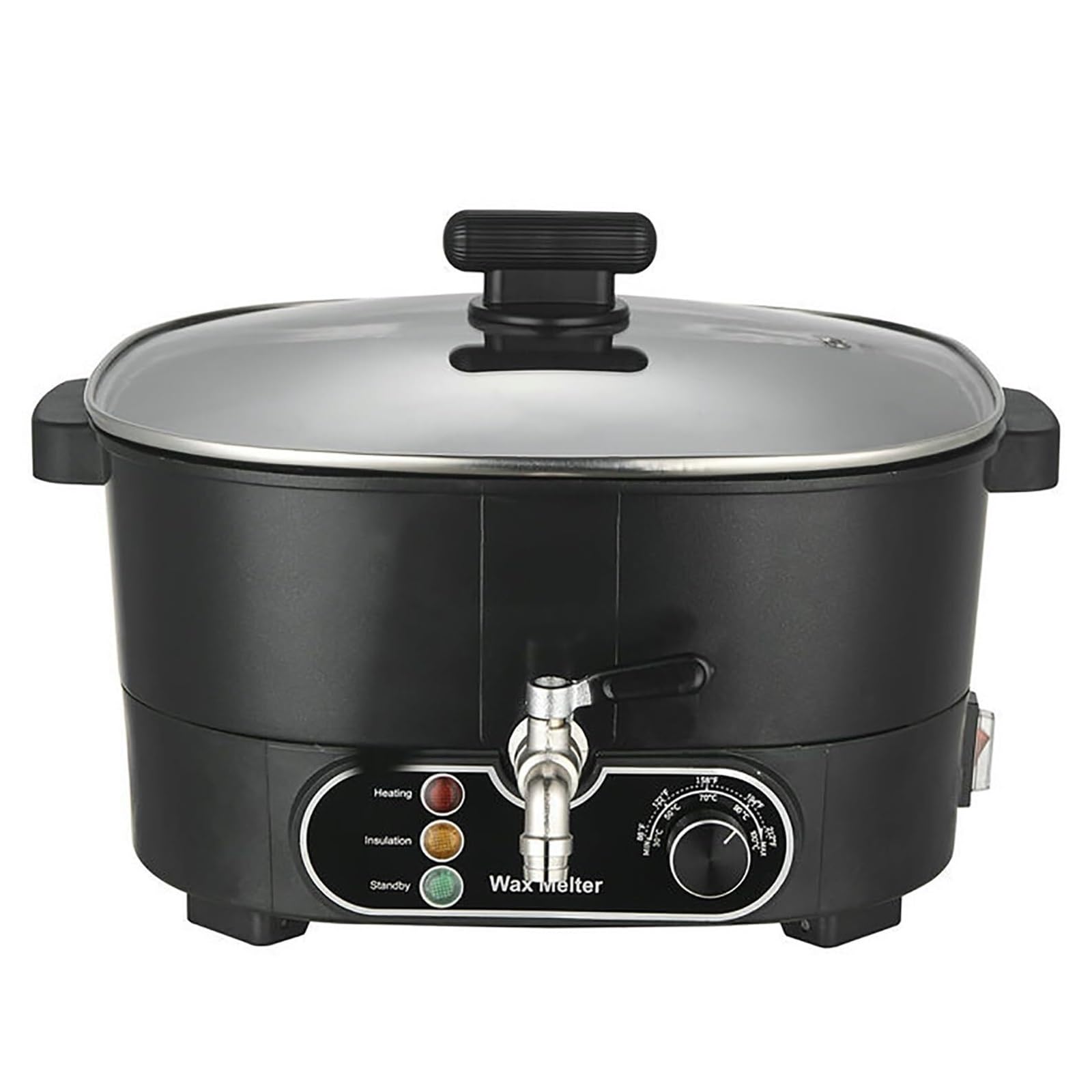 Pot de fusion électrique 6 L pour fondre la cire de bougie sans effort