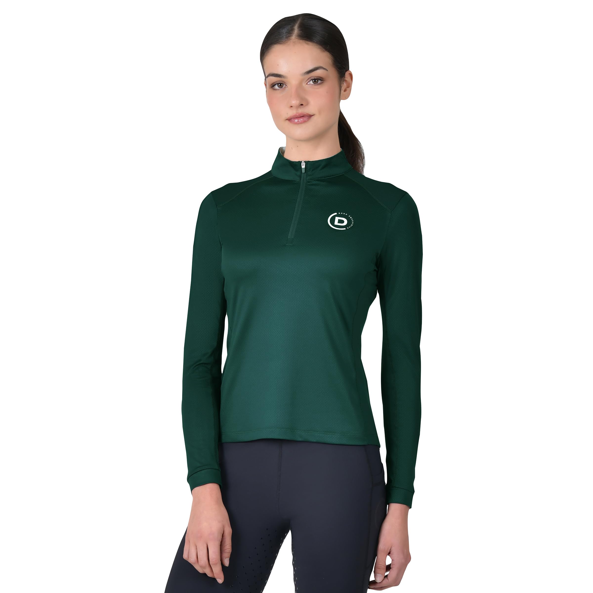 Dublin Vert Long Sleeve Riding Jersey