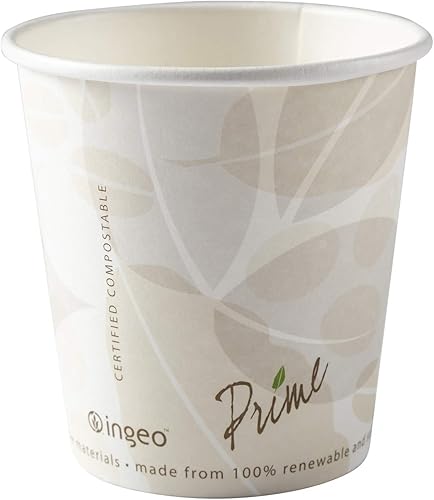 Miniatura 4 de CiboWares Vasos calientes de papel desechables de 16 onzas con forro de PLA, caja de 1000