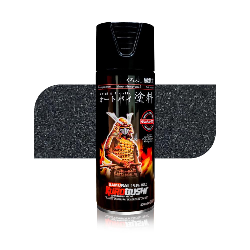 Samurai Suzuki Colour S314 Dark Grey Spray Paint- Automotive,Motorcycle,DIY