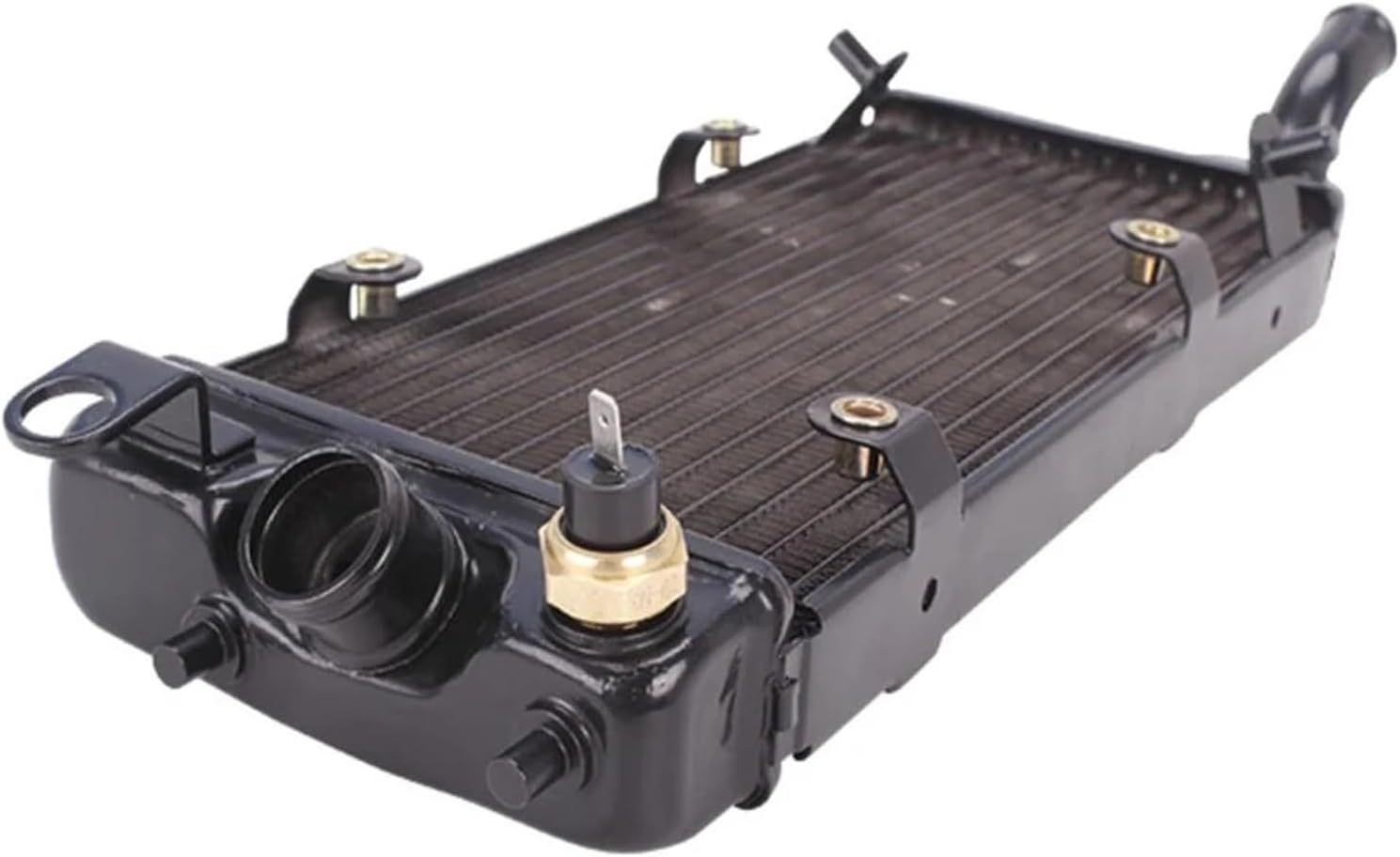 Motorcycle Radiator Cooler with Sensor for Steed 400/600 VLX VT600