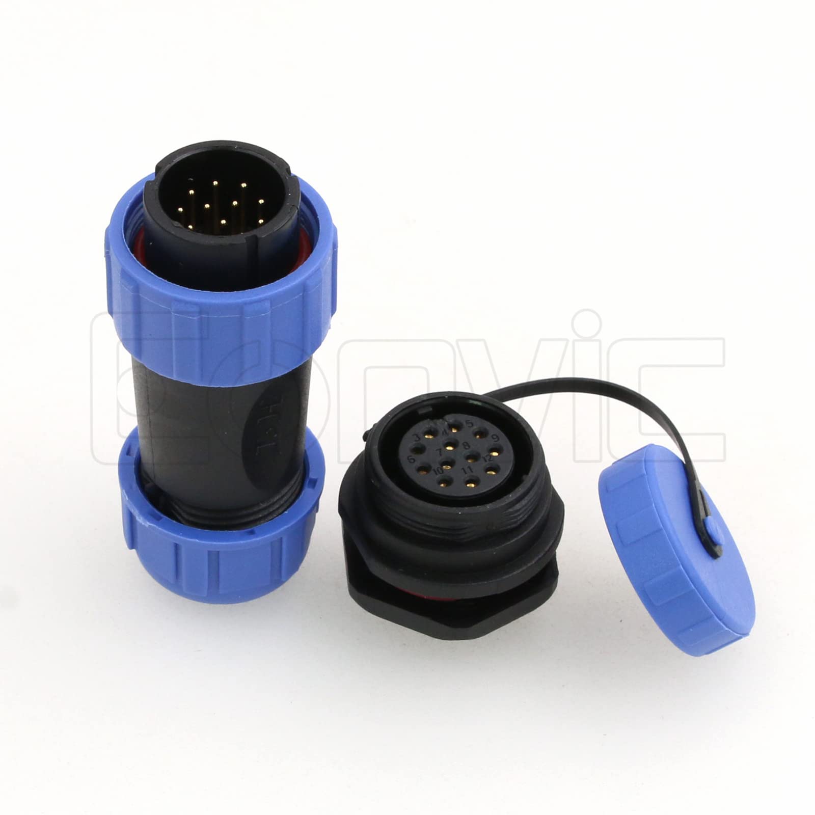 4 Pezzi Scatola Di Giunzione Impermeabile IP68 Connettore Manicotto Di - Foto 9