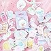 1 Box Mini Aufkleber Scrapbooking Tagebuch Planer Dekorative Aufkleber DIY Niedlichen Wald Tier Weihnachten Aufkleber Briefpapier Zubehör