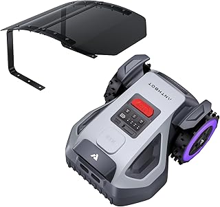 ANTHBOT Tondeuse Robot M5, NetRTK + 4G, Double RTK, évitement d'obstacles par IA, cartographie Automatique, Gestion Intelligente, 500 à 700 mètres carrés, Pente maximale de 45%.