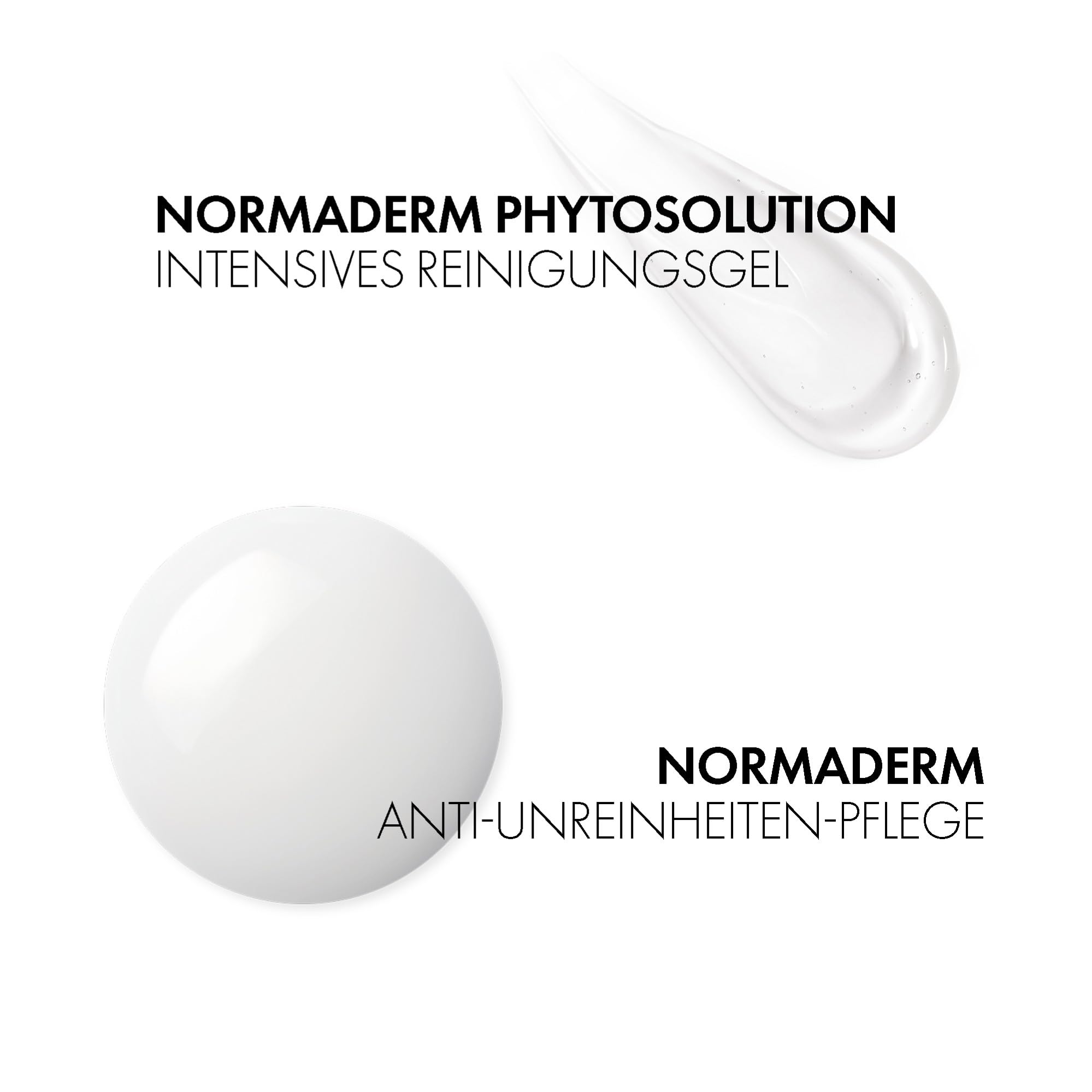 Vichy Normaderm Set mit Phytosolution Intensives Reinigungsgel & Anti-Unreinheiten-Pflege, Korrigierendes & feuchtigkeitsspendendes Pflegeset, Für fettige, zu Akne neigende Haut, 400ml + 50ml