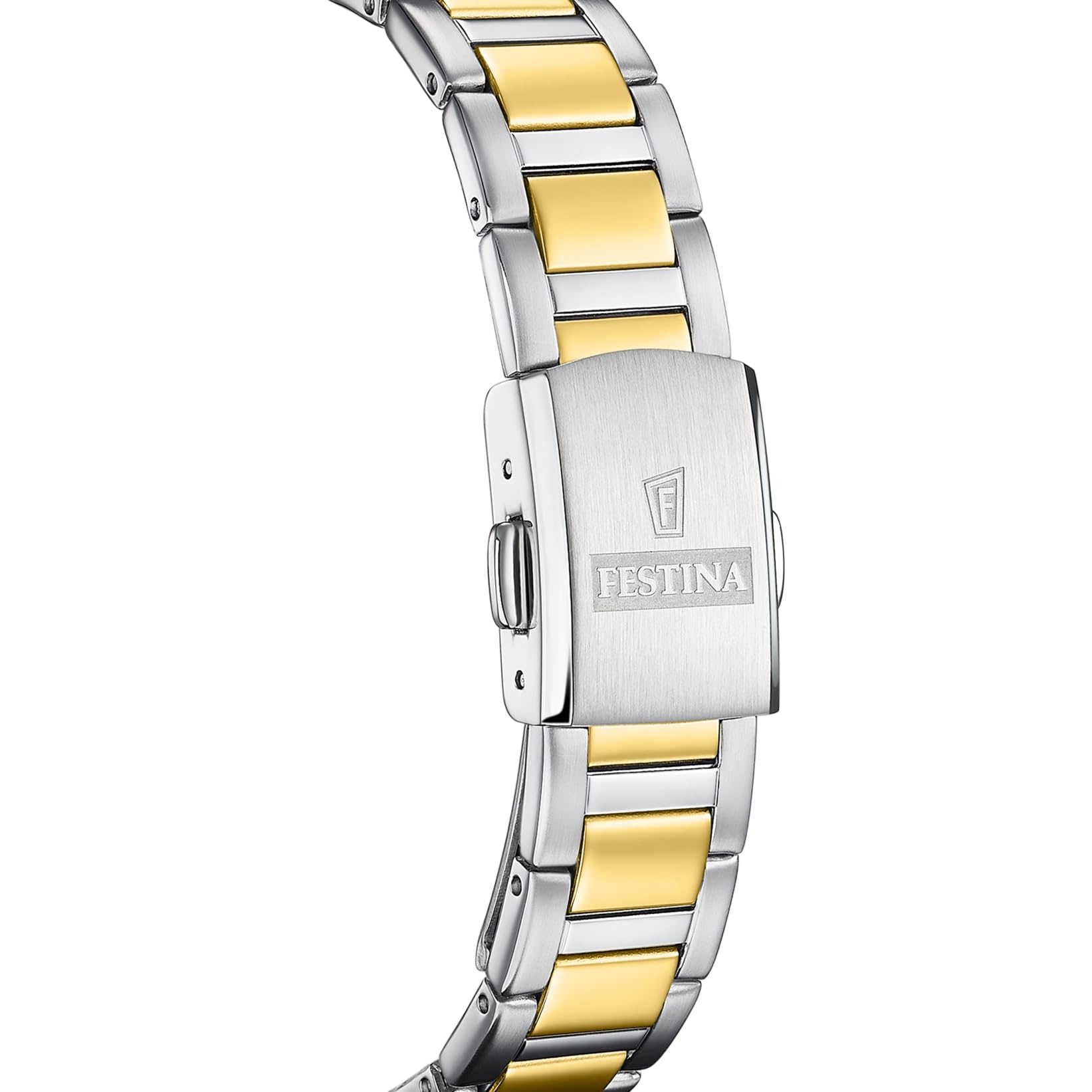 Festina Orologio Solar Donna in Acciaio Inossidabile 316l Multi | Movimento al Quarzo, Vetro Minerale ad Alta Resistenza, Impermeabile 5 ATM F20655/4, Solar Energy