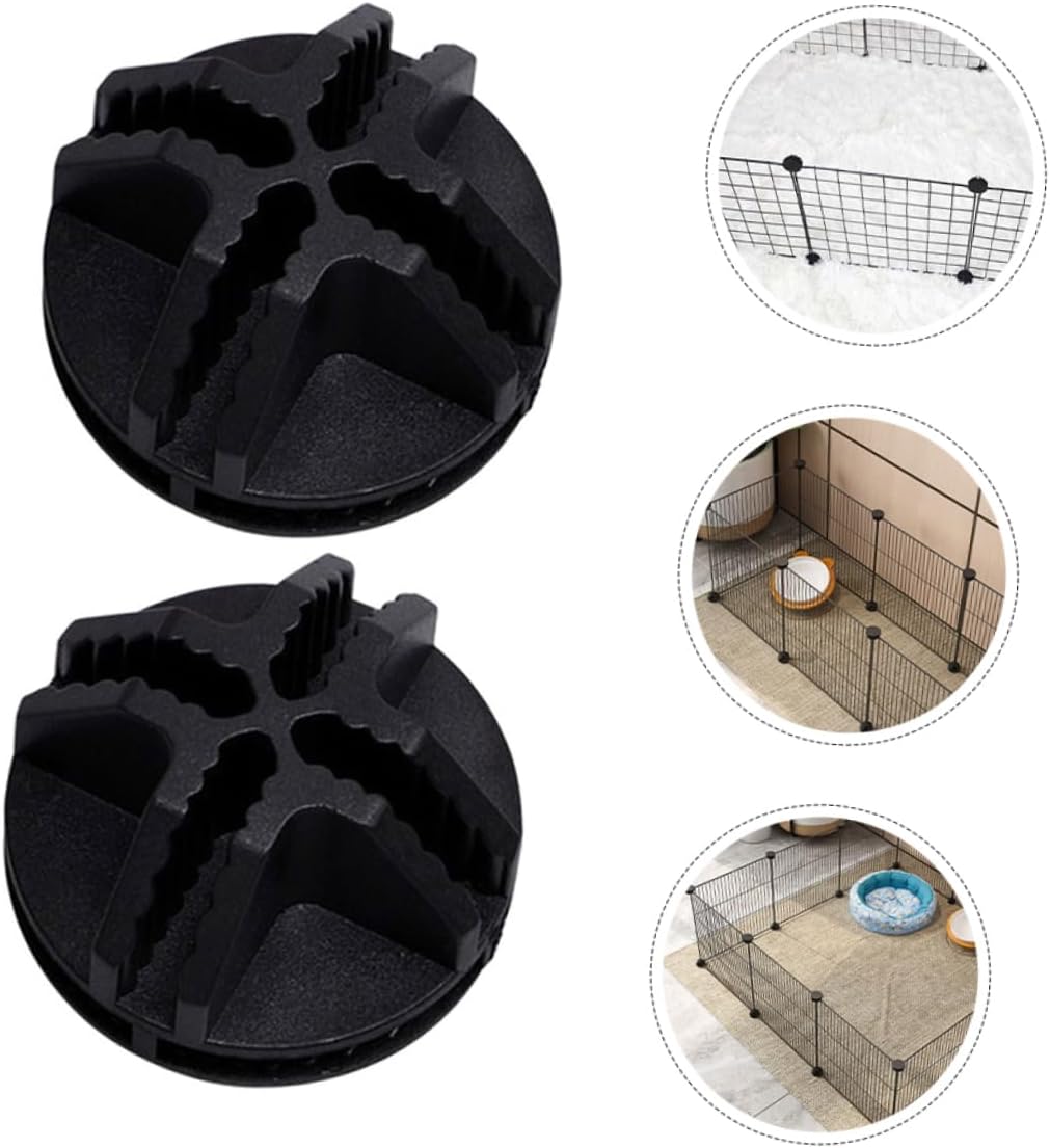 BESPORTBLE 50pcs Plastic Grid Connectors for Wire Shelving Closet Mounts Cube Connectors Versatile Storage