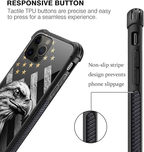 Vista 48 de Funda para iPhone 13 - Nebula Wolf vidrio templado trasero y silicona suave TPU Shock funda protectora Lobo de Nebula.