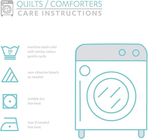 Miniatura 3 de Lush Decor - Juego de ropa de cama de 3 piezas, colorido diseño bohemio a rayas, reversible