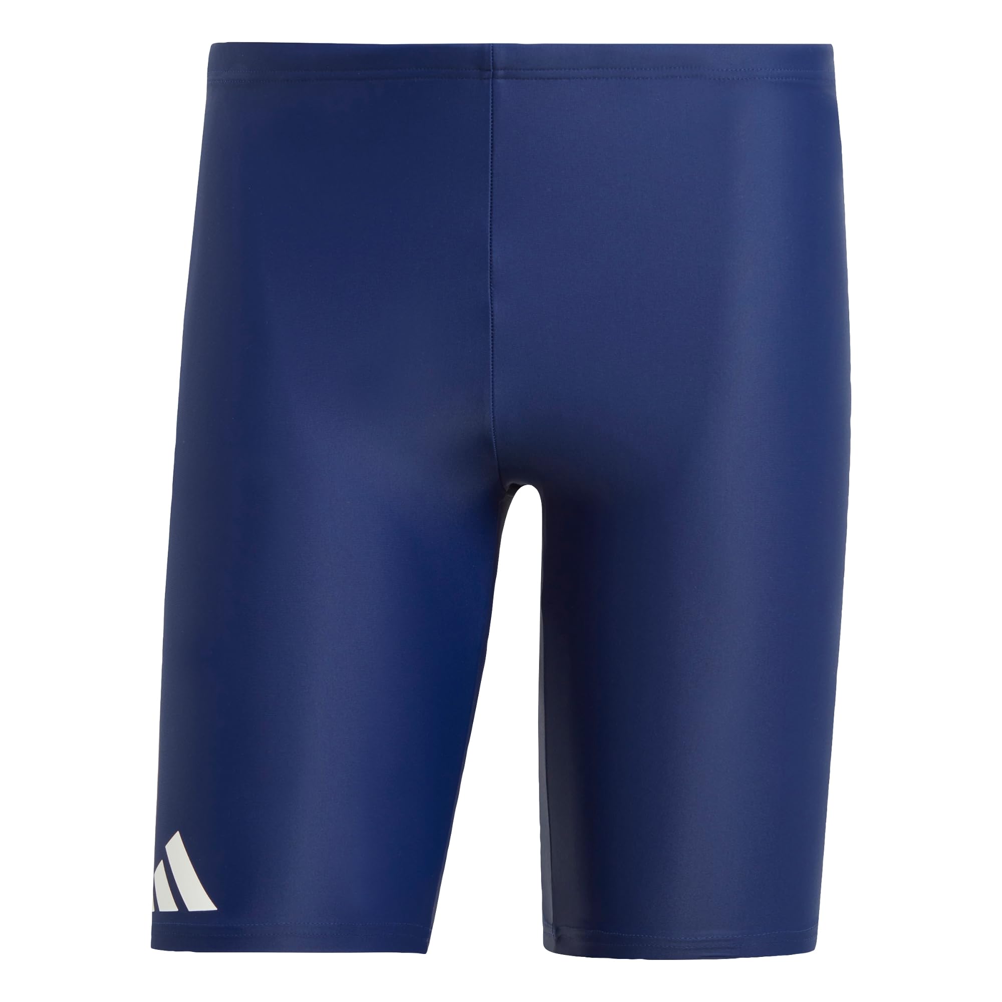 adidas Men's Solid Swim Jammers, Dark Blue/White, 42