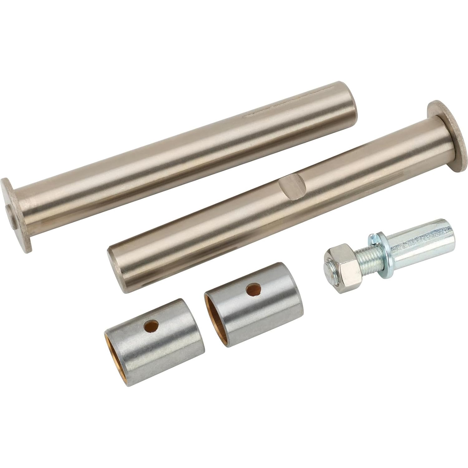 Speedway Motors King Pin Set Compatible with 1948-1952 Ford F Series Half Ton Pickup Front Axle Steering Repair Kit .8125 OD 5.975 Inch Length Includes Pins Bushings and Hardware