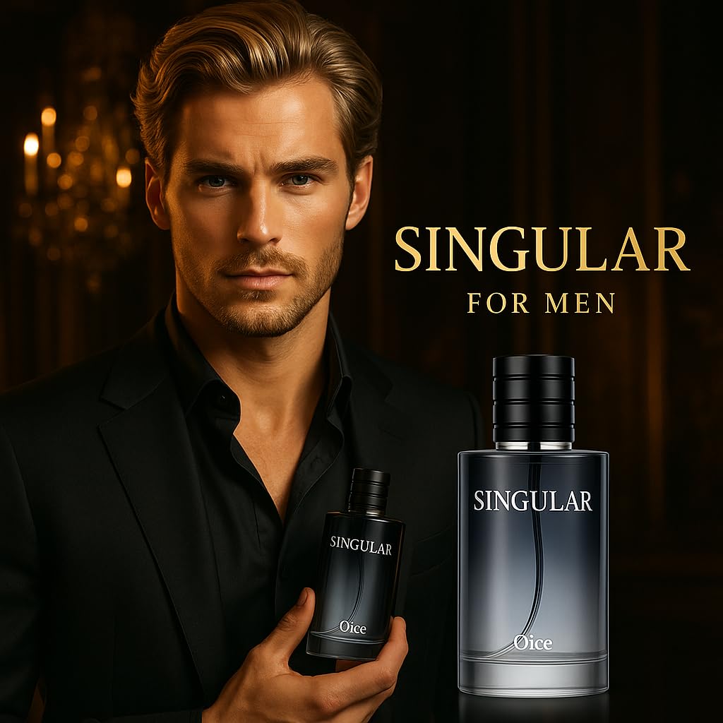 Men's Perfume, Luxurious Long Lasting Eau de Parfum for Men, With Cedarwood & Tonka Bean, Bergamot, Iris, Clary Sage 100ml (3.4 fl.oz) - Image 3