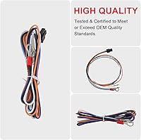 Vista 5 de Arnés de cableado de espejos de remolque para Chevy Silverado 1500 2500HD GMC Sierra 2014-2018 luces de carga para camiones luces direccionales