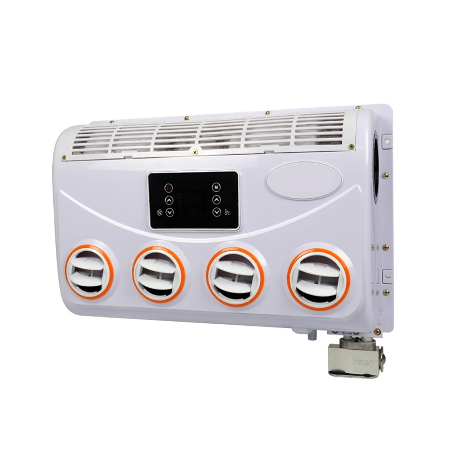 Climatiseur de stationnement Mural avec onduleur Interne, Refroidissement par évaporateur de Voiture 12 V, Refroidissement Rapide, Fonctionnement Fluide (DC-12 V)