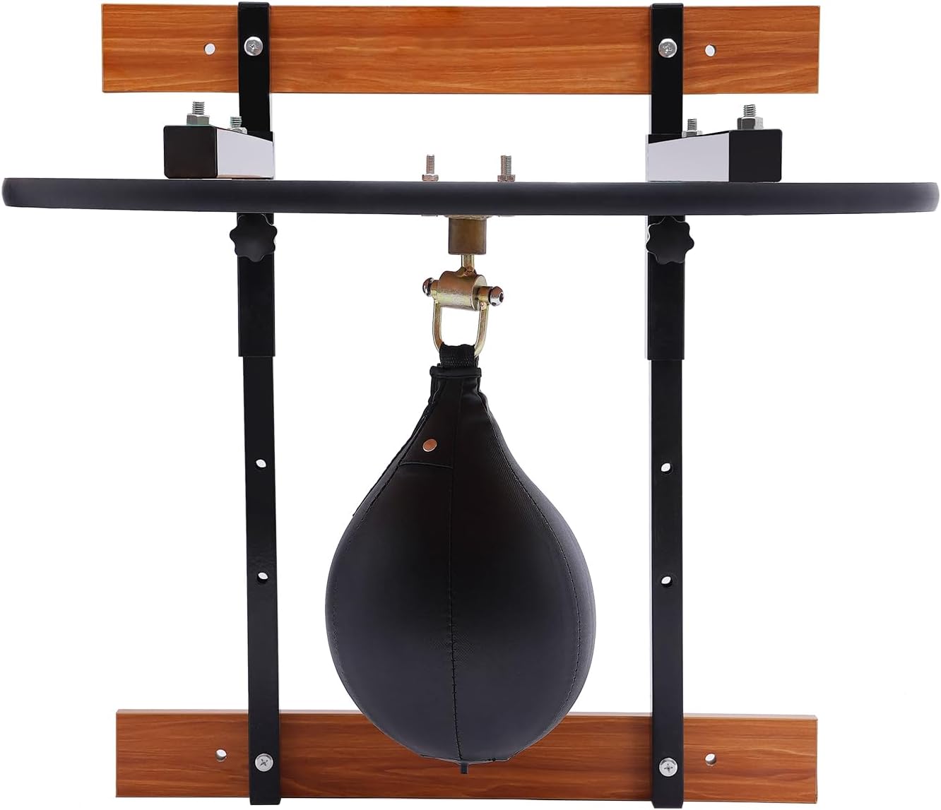 Speed Bag Platform Kit, Wall-Mounted Adjustable Speed Bag Platform Kit Swivel Punching Fitness Training Punching Bag Flexible 360° Rotation for Gyms, Boxing Gyms, Martial Arts Gyms