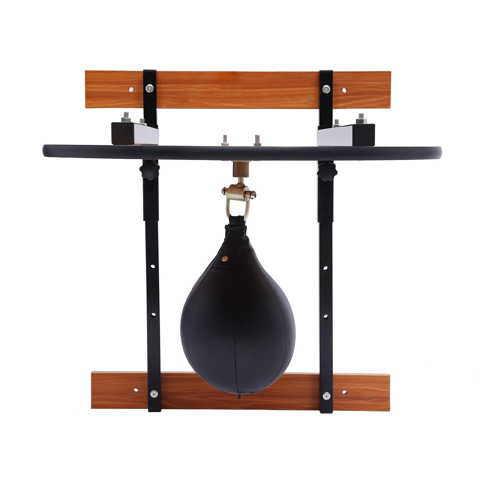 Speed Bag Platform Set, Heavy Duty Adjustable Wall Mount Speed Bag Platform Kit (25.39 * 22.83inch) with Pin Air Pump and Full Accessories for Speed Punching Practice