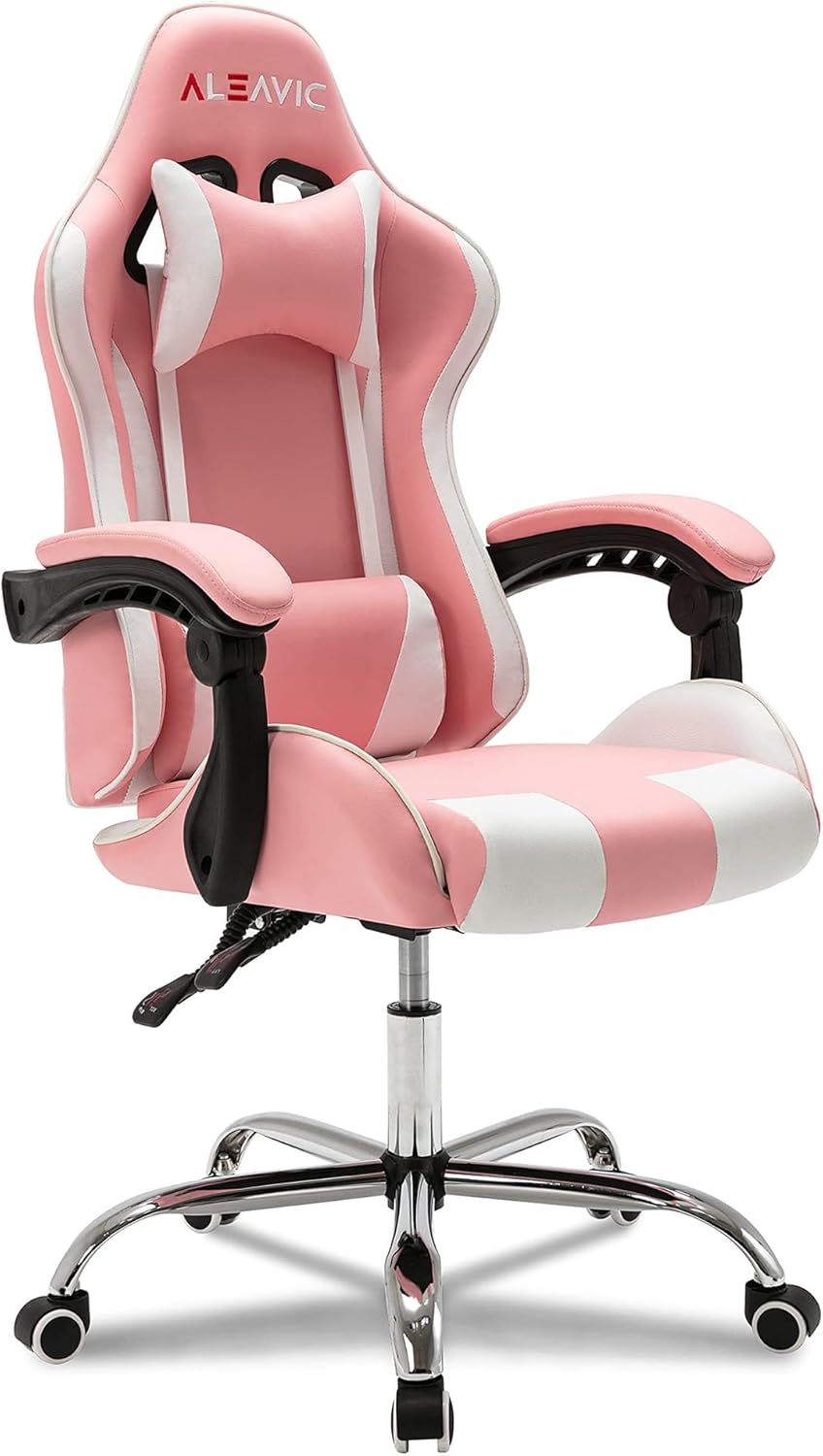 ALEAVIC Gaming Chair with Massager, Fabric Gaming Mozambique | Ubuy