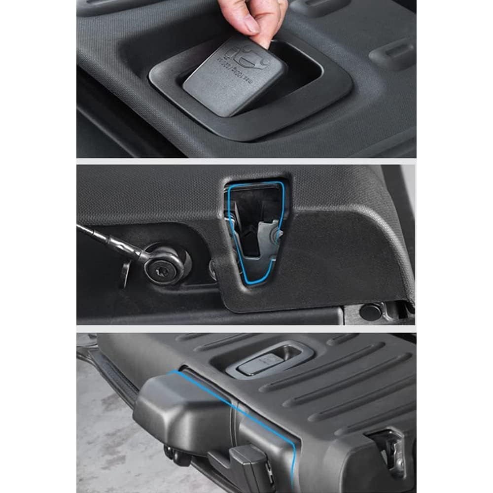 Voor Smart Fortwo 453 Kofferbak Mat Koffer Tapijt Staart Doos Stof Pad Auto Accessoires Interieur Decoratie Opbergen Opruimen Accessoires (Color : Red Siamese