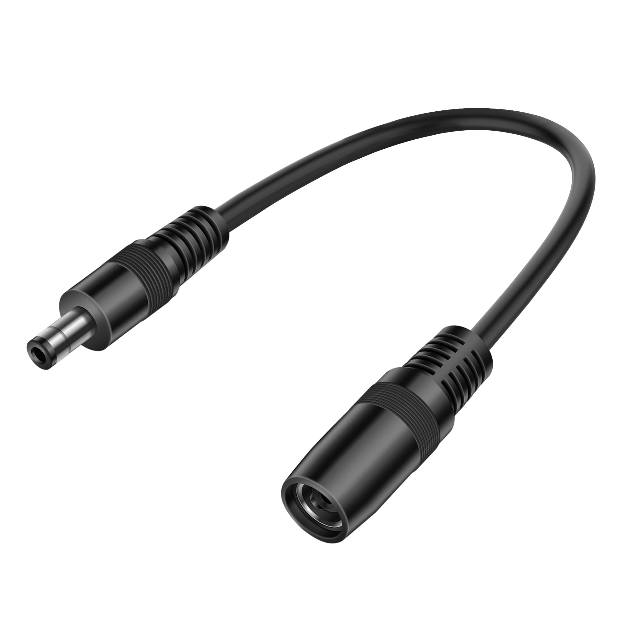 YAODHAOD DC 8020 to DC 5525 Cable 20CM 14AWG 20A 8020 Socket to 5526 Plug Cable Compatible with Jackery Solar Generator Portable Power Station and Solar Panel (8020 F / 5525 M)
