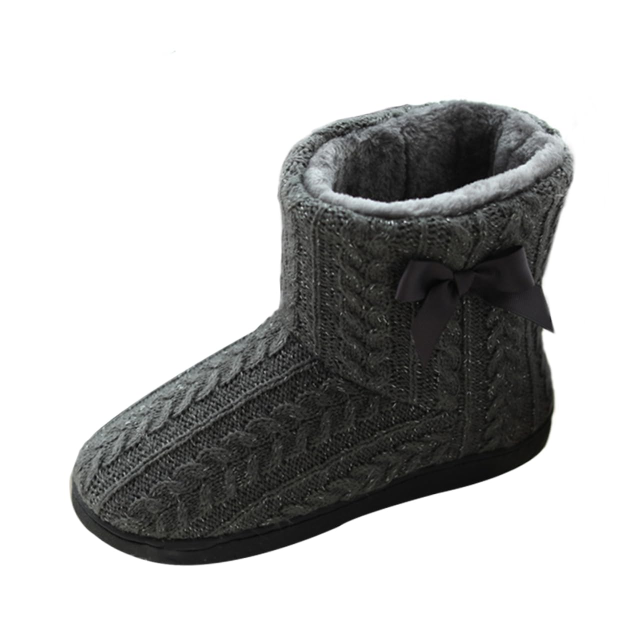 VALICLUD botas de nieve de mujer zapatillas esponjosas botas zapatillas de casa para mujer zapatillas termicas winter boots for women de invierno de fondo plano