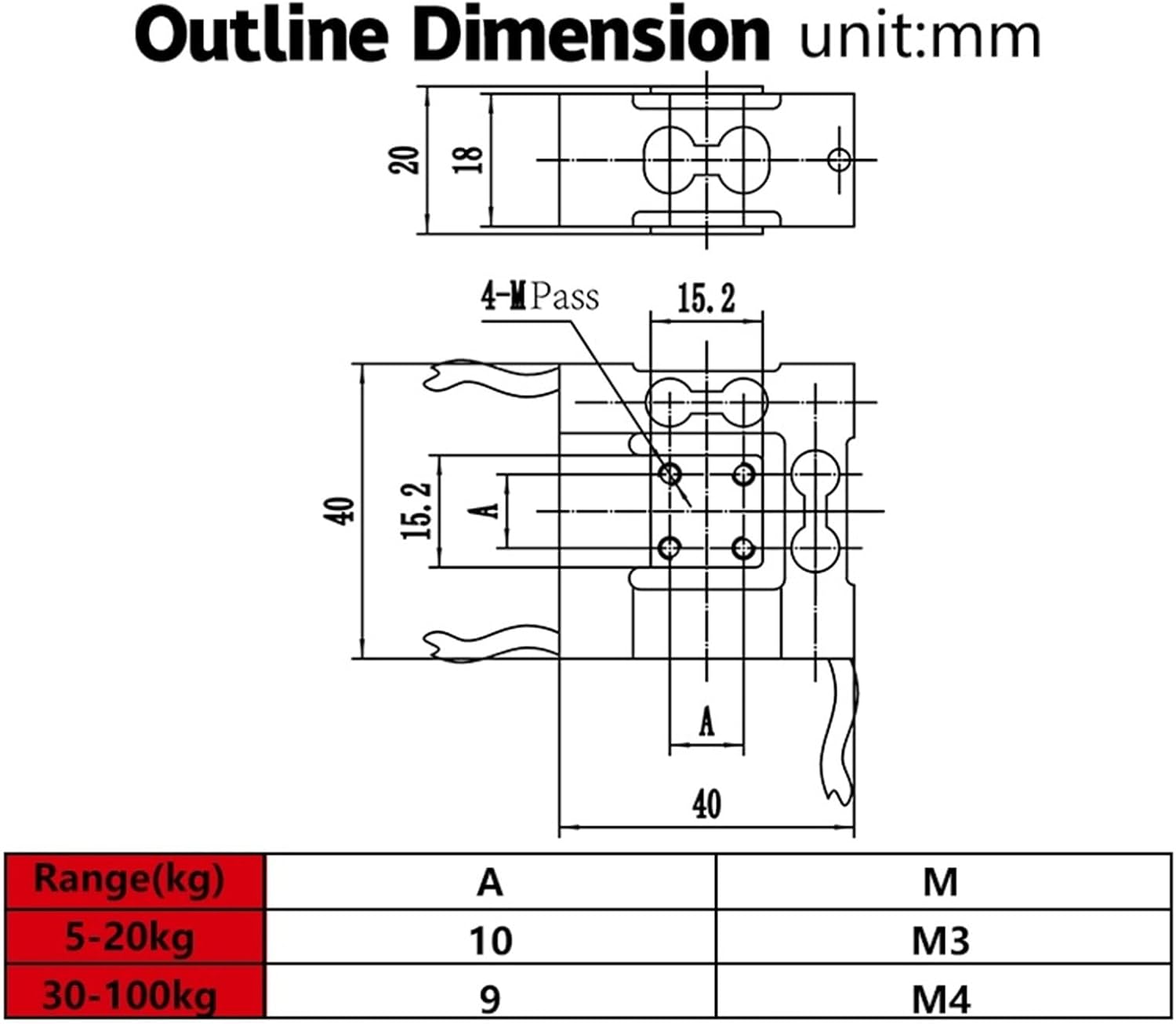 for DYDW-004 Robot Applications Mechanical Arm Processing Three Six Axis 3D Multi Dimensional Weighing Force Sensor(0-5kg)
