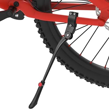 Bike Kickstand, Adjustable Kickstand Aluminium Alloy Bicycle Kickstand for Mountain Bike/700 Road Bike/BMX/MTB 22 24 26 27.5 28inches Adults Bike