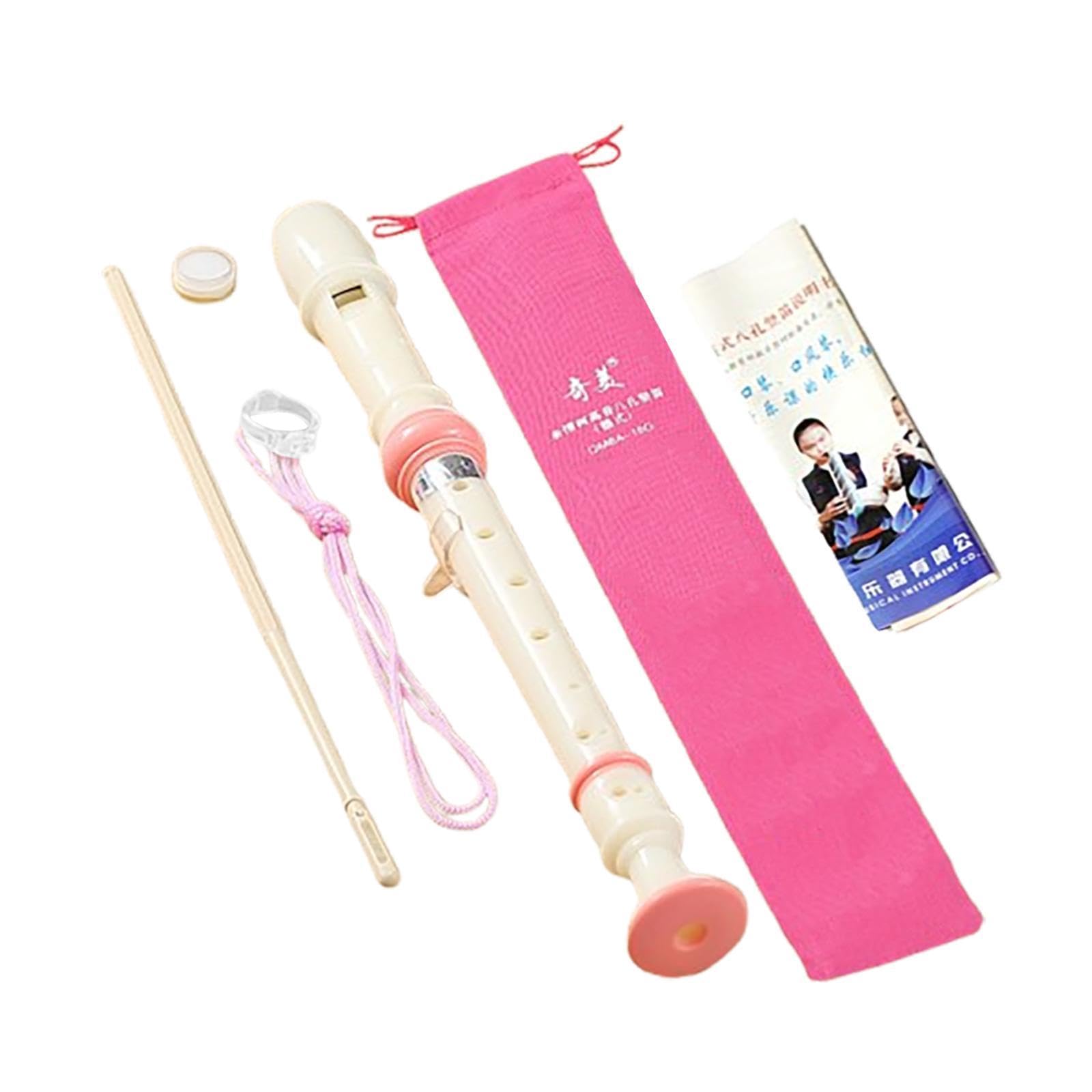Calandis™ Soprano Recorder With Bag 8 Hole For Amateurs Instrument Player Professional Pink | Recorders | Band & Orchestral | Wind & Woodwind-image-15