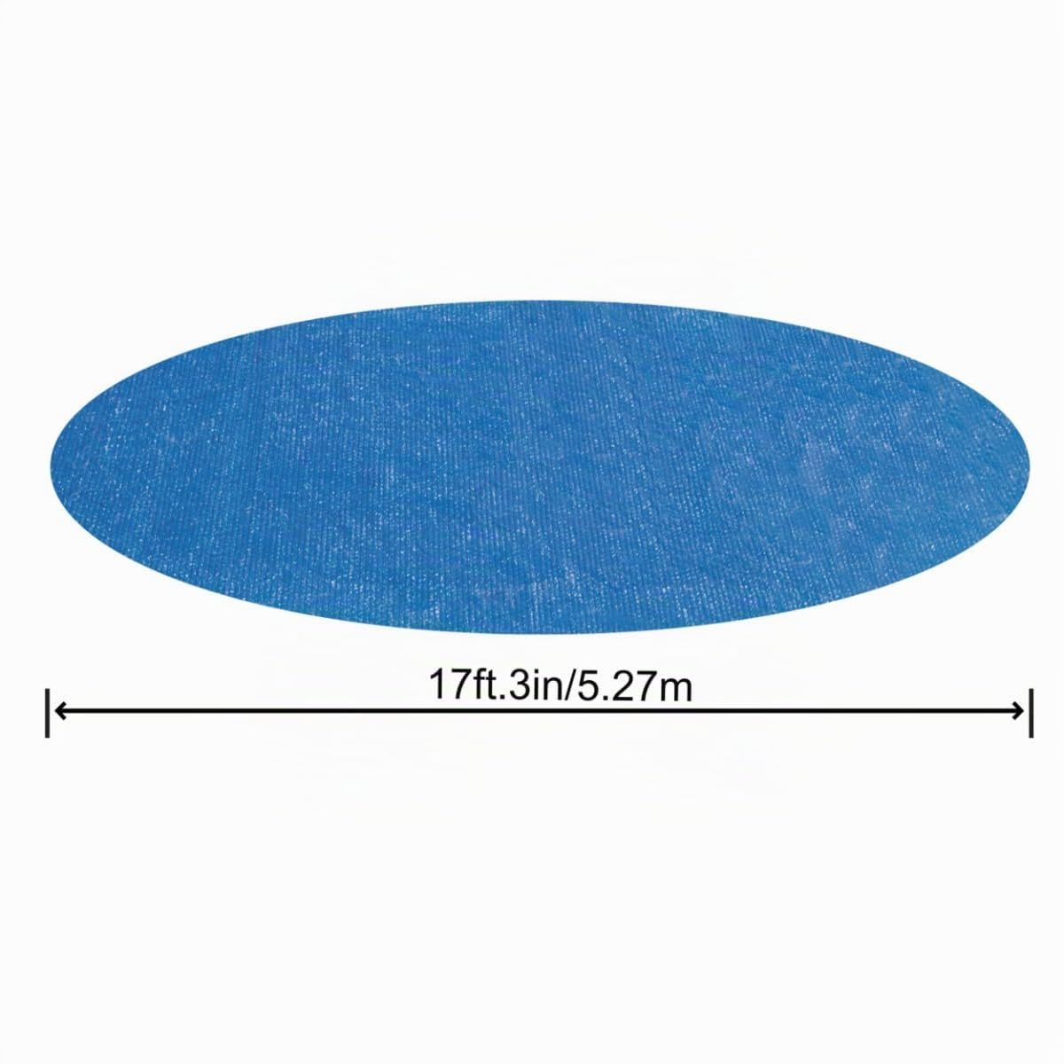 Bestway Flowclear Solarabdeckplane, Ø 527 cm, für runde 549 cm Aufstellpools, blau, 58173