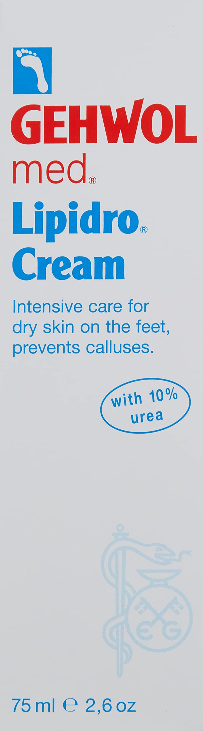 GehwolMed Lipidro Cream 75 Ml, 2.6 Fl Oz (Pack of 1)