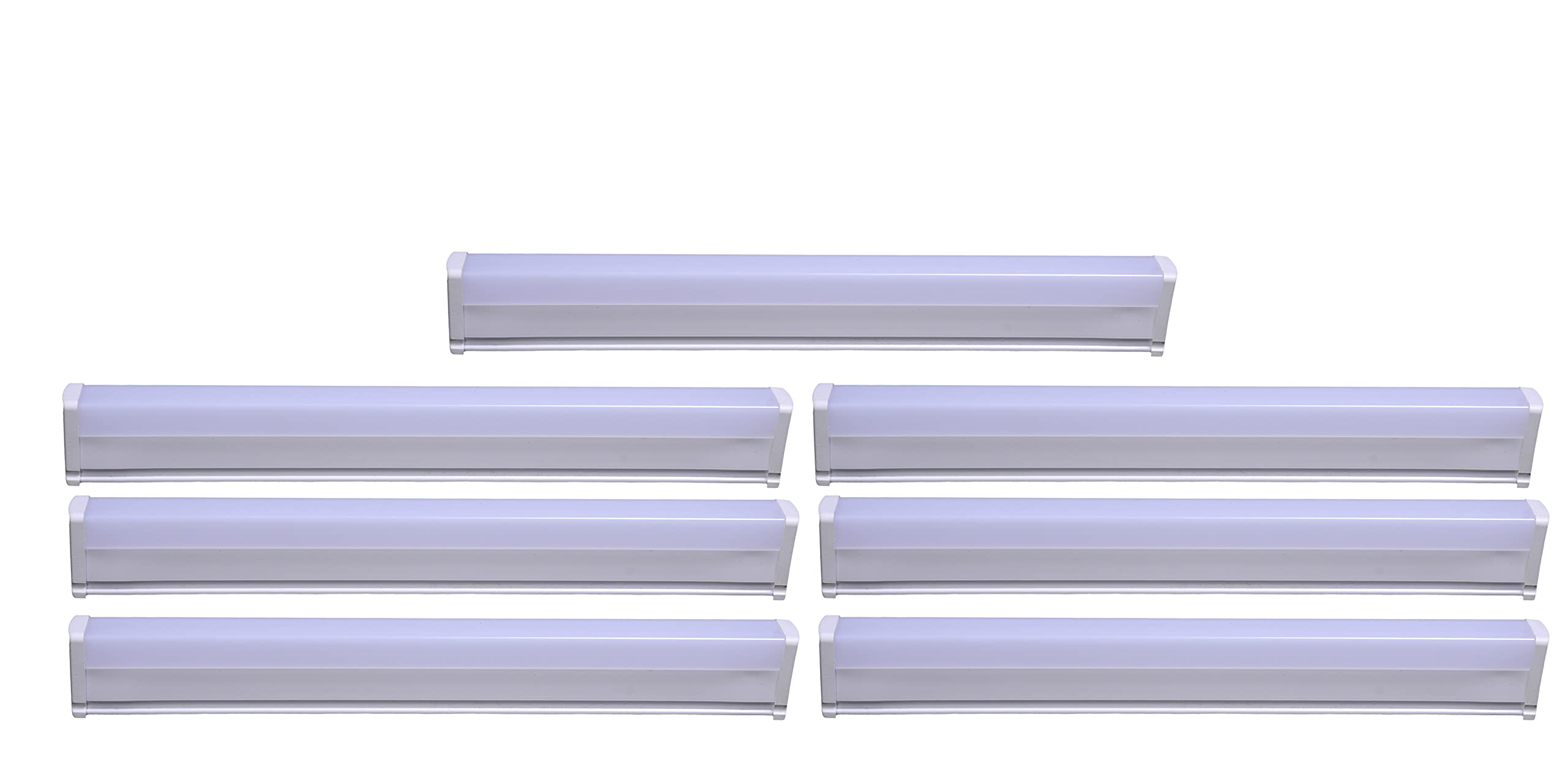 BRIGHT RAY 20w 4 feet LED Tubelight Batten Cool Day Wall & Ceiling Linear LED Tube Light (Pack of 7)-image-33