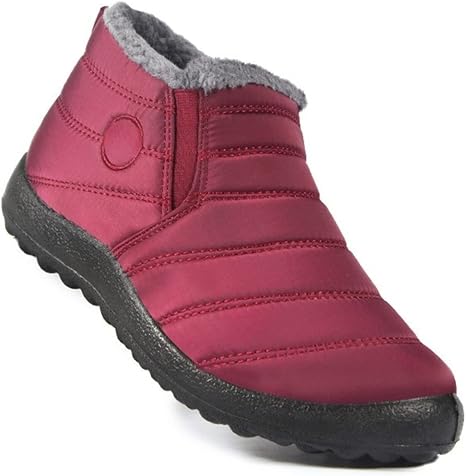 Amazon.com: NA - Zapatos cálidos con forro polar para mujer, de talla  grande, para parejas, para ocio, botas de nieve, zapatos antideslizantes  para exteriores : Todo lo demás