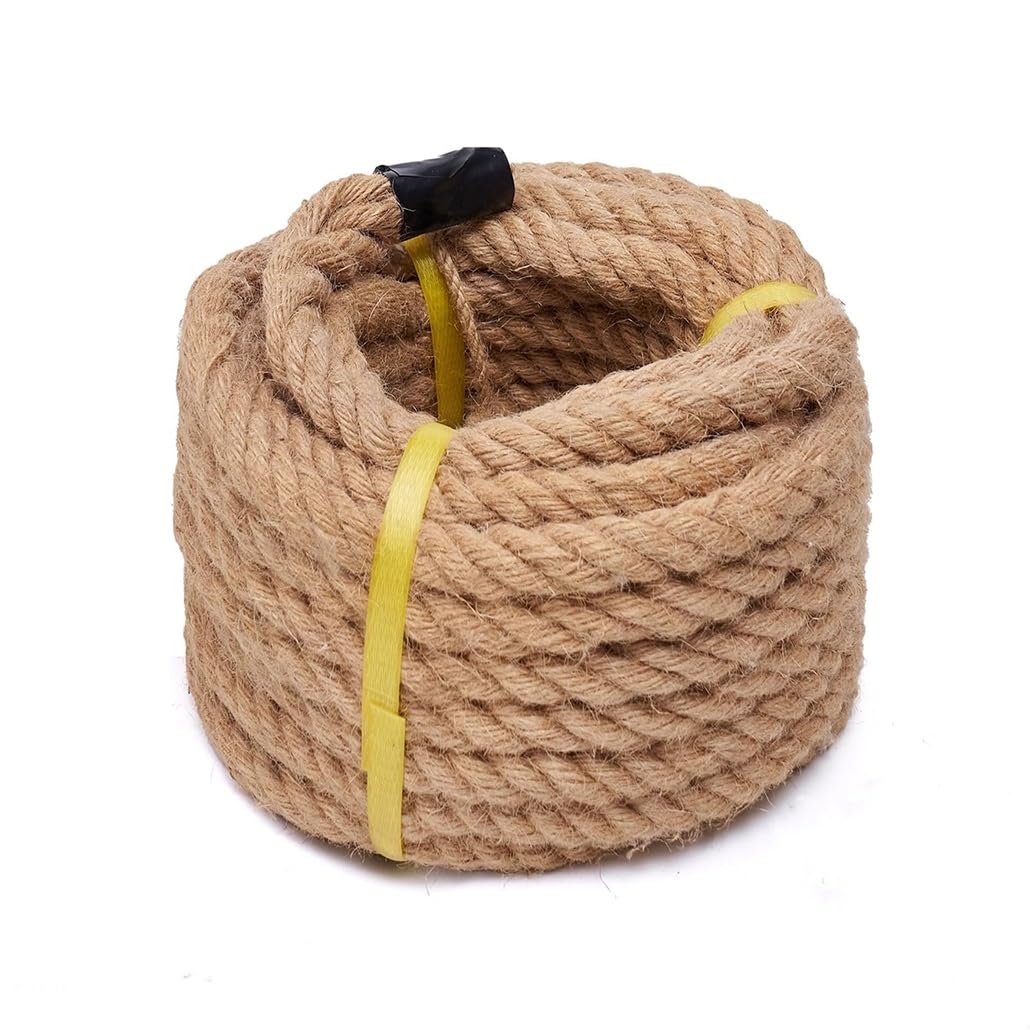 Cuerda rascador para gatos de yute natural para bricolaje casero en jardín