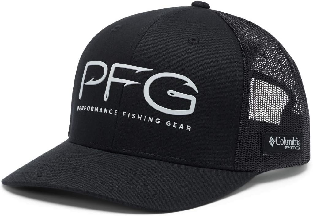 Columbia Unisex PFG Fish Flag Mesh Ball Cap