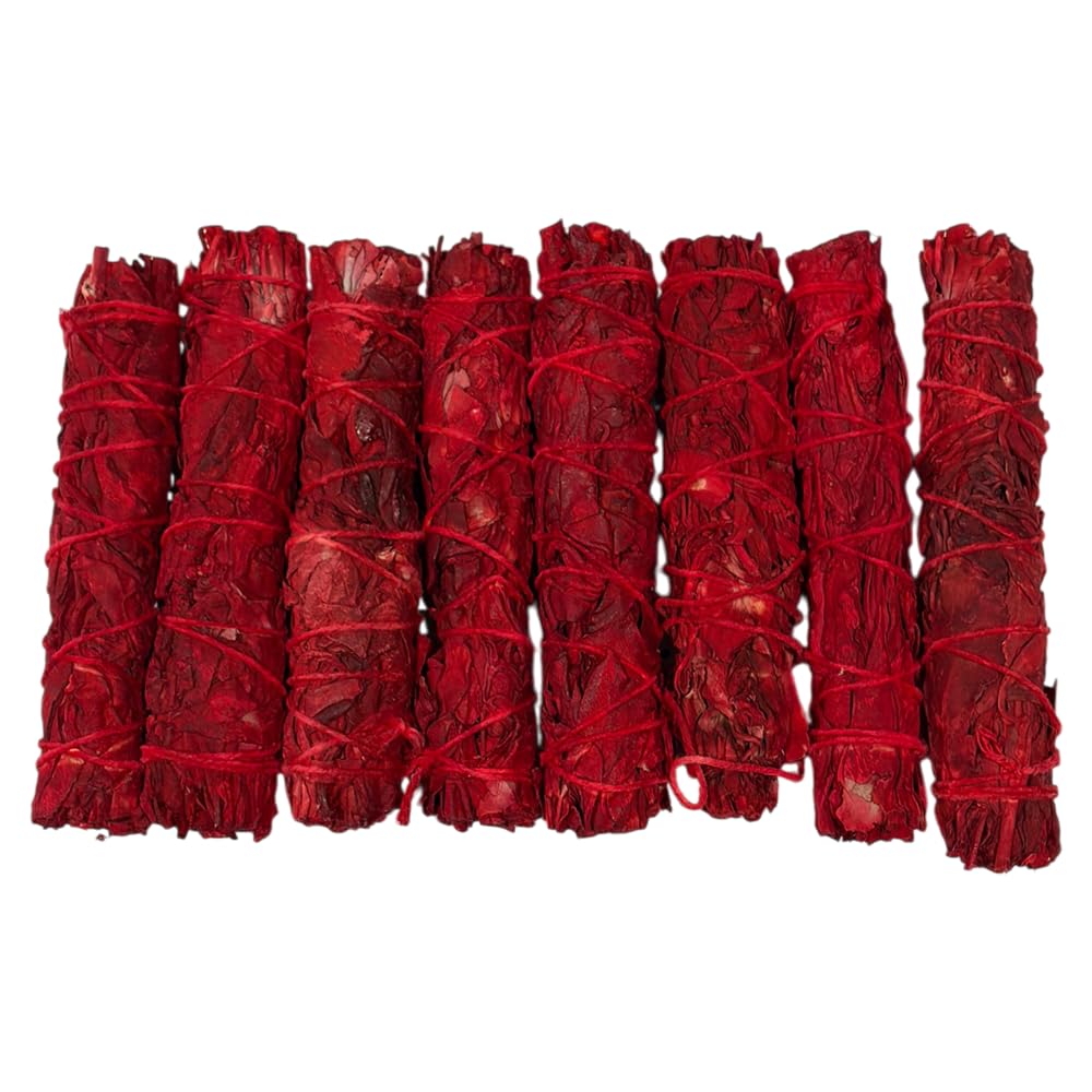 Slimline Smudge Stick, Dragon's Blood 4", Pack of 8