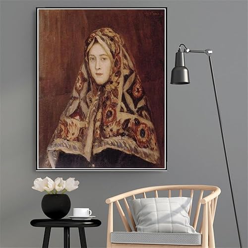 Miniatura 8 de Pintura por números para kits de adultos Alupka. Ai Petri. Pintura por Vasily Surikov Kit de pintura por números sobre lienzo para principiantes