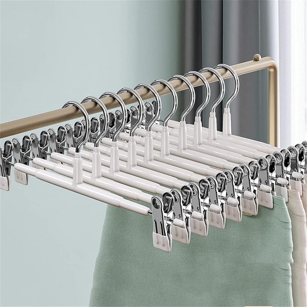 Household Trouser Hanger Skirt Clip Seamless Pants Drying Rack Trouser Rack Underwear,2,10PCS
